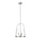 Z-Lite Archis Pendant, 3-Light, 12 In.W x 15.5 In.H, Brushed Nickel/Clear 3041P12-BN - alternate 2
